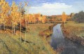 levitan zolotaya osen Isaac Levitan arroyo paisaje otoño